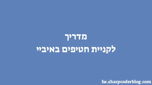 מדריך לקניית חטיפים באיביי - Thumbnail