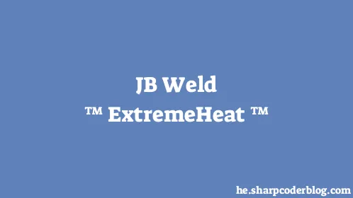 JB Weld™ ExtremeHeat™ - Thumbnail