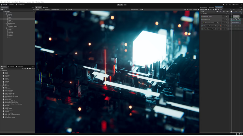 ממשק עורך Unity 6