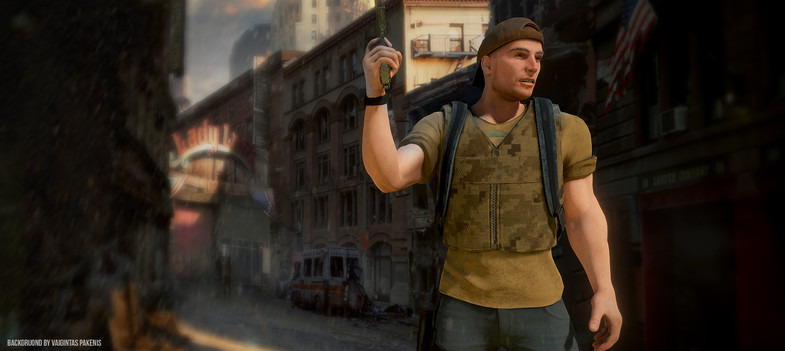 דמות הישרדות פוסט אפוקליפטית