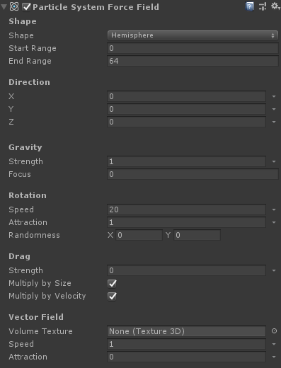 תצוגת מפקח שדה של מערכת החלקיקים